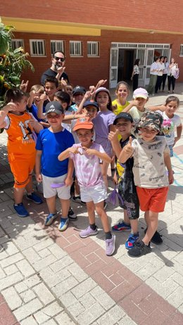 Inauguración de un espacio violeta en el colegio Parque Nueva Granada