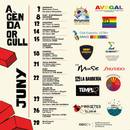 Actividades del mes del Orgullo de Lambda