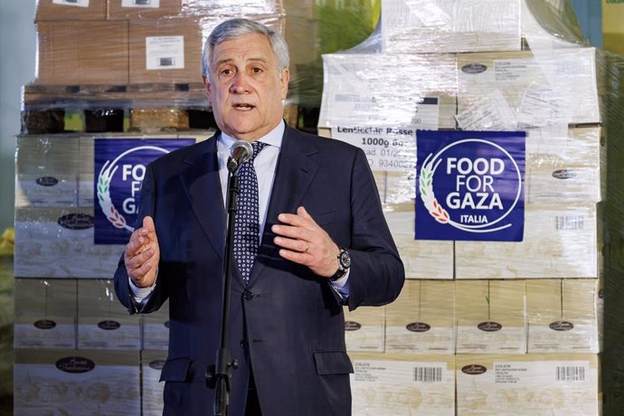 El ministro de Exteriores de Italia, Antonio Tajani