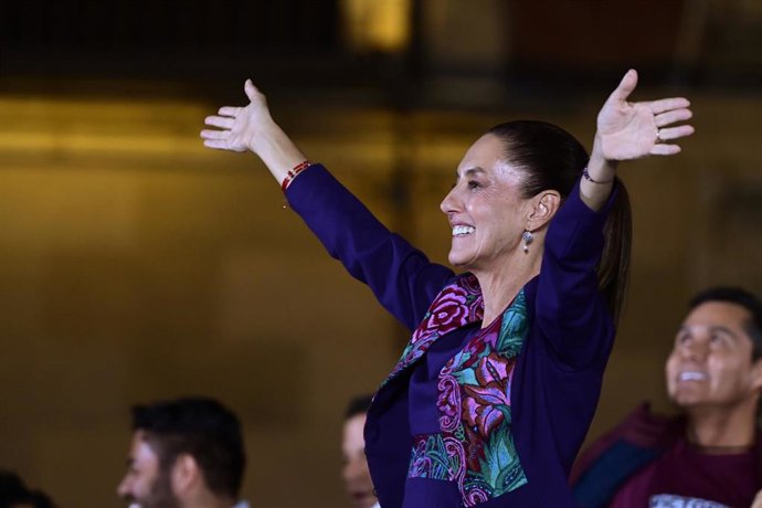 La recién electa presidenta de México, Claudia Sheinbaum