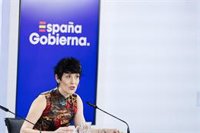 Elma Saiz: "La afiliación a la Seguridad Social va como un cohete"