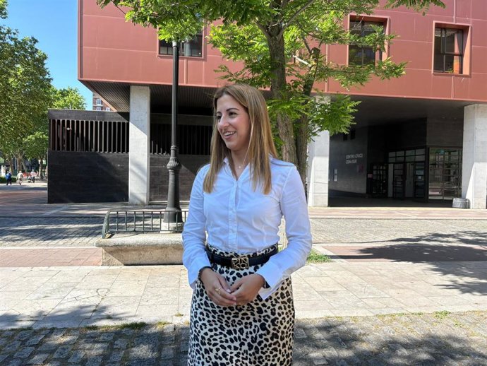 La concejala especial de Juventud del Ayuntamiento de Valladolid, Carolina del Bosque