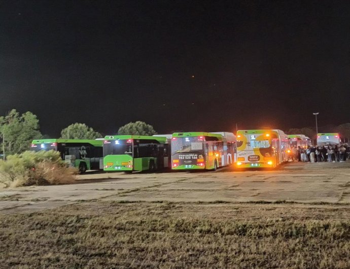 Autobuses de Auvasa.