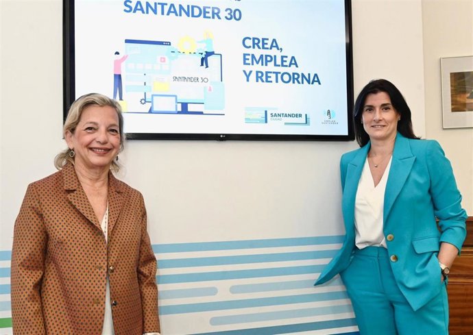 Santander destina 1,1 millones de euros en ayudas para impulsar emprendimiento, empleo y el retorno de talento joven