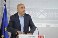 El PSOE critica el "cambiazo a peor" de los datos de desempleo desde que gobiernan en Extremadura el PP y Vox