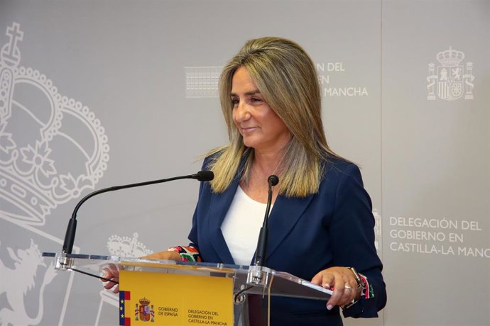 La delegada del Gobierno en Castilla-La Mancha, Milagros Tolón