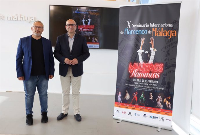 El vicepresidente y diputado provincial de Cultura, Manuel López Mestanza, ha presentado este martes este encuentro junto al presidente de la Escuela de Flamenco de Andalucía, Guillermo Cortés, entidad organizadora del seminario.