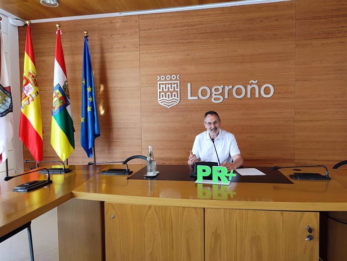 El Portavoz Del Partido Riojano De Logroño, Rubén Antoñanzas