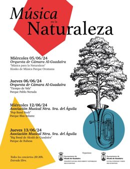 Alcalá de Guadaíra (Sevilla) inicia el ciclo 'Música en la Naturaleza' en conmemoración del Día Internacional del Medioambiente.