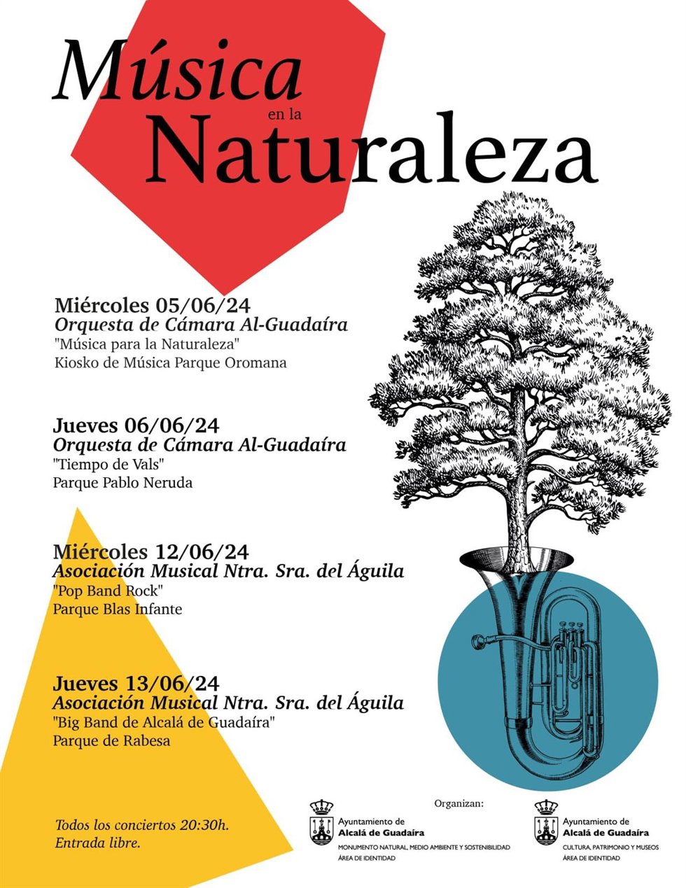 Alcalá de Guadaíra (Sevilla) inicia el ciclo 'Música en la Naturaleza' en conmemoración del Día Internacional del Medioambiente.
