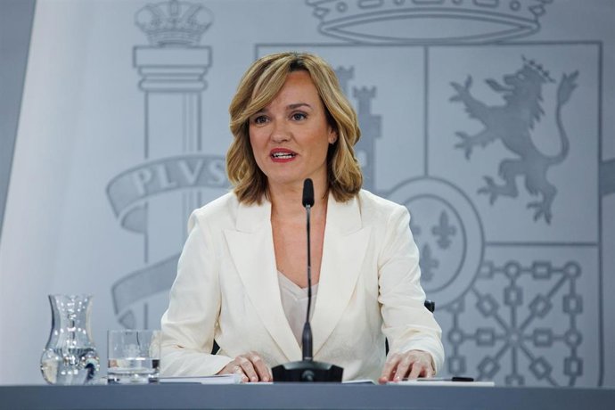 La ministra Portavoz, Pilar Alegría, 