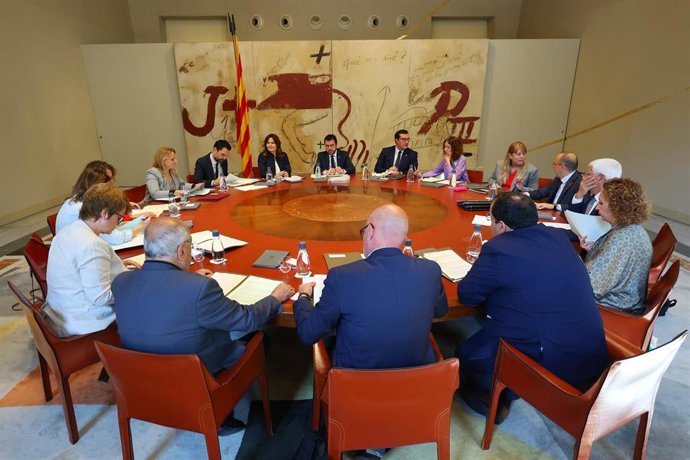 Reunión del Consell Executiu de la Generalitat