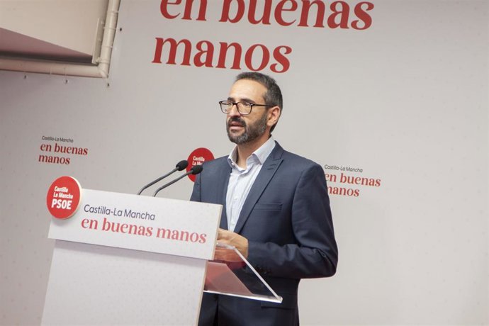 El secretario de Organización del PSOE de Castilla-La Mancha y diputado nacional, Sergio Gutiérrez.