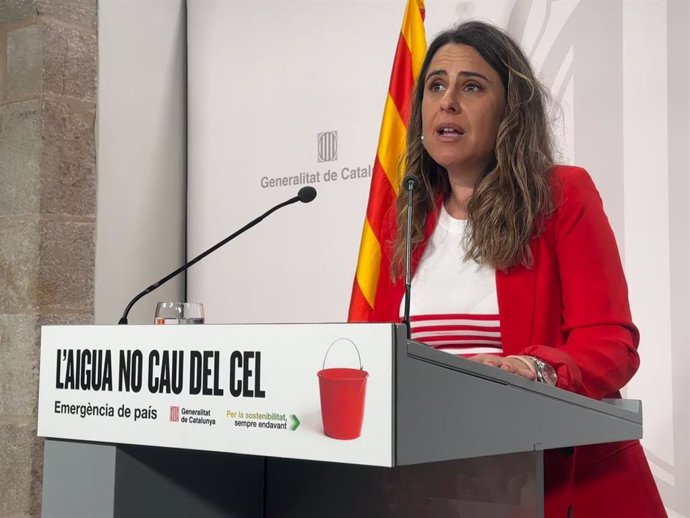 La portaveu del Govern en funcions, Patrícia Plaja