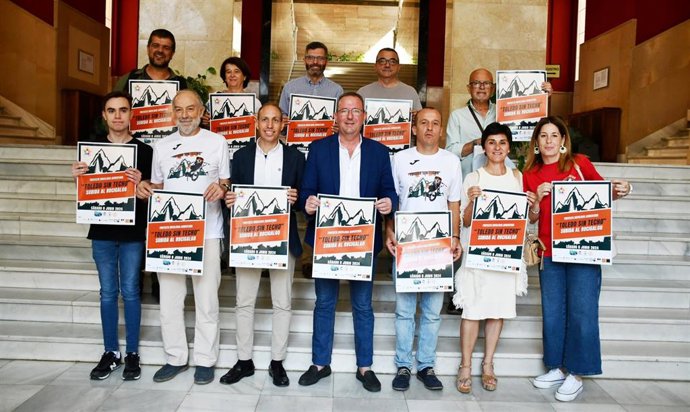 Presentación 'Toledo sin Techo: Subida al Rocigalgo', dirigida a personas con discapacidad.