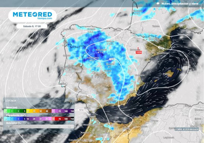 Meteored avisa de tormentas muy intensas a partir del jueves en el interior y zonas del norte peninsular.