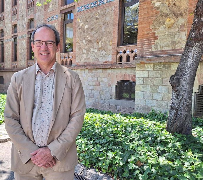 El director del Registro de Donantes de Médula Ósea (Redmo) de la Fundación Josep Carreras, Sergi Querol, en Barcelona