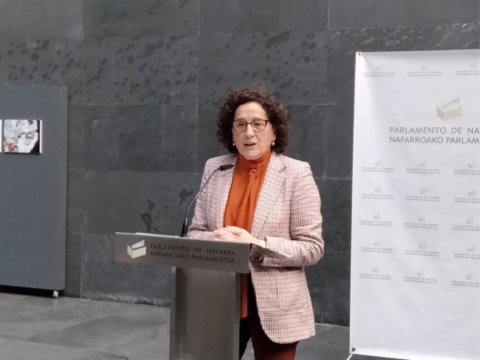 Archivo - La consejera de Derechos Sociales, Economía Social y Empleo del Gobierno de Navarra, Carmen Maeztu.