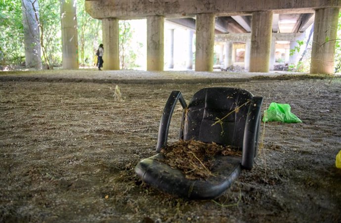 Campaña de recogida de residuos '1m2' contra la basureleza organizada por el Proyecto LIBERA, la iniciativa conjunta de SEO/BirdLife y Ecoembes.