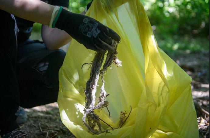 Retirada de residuos