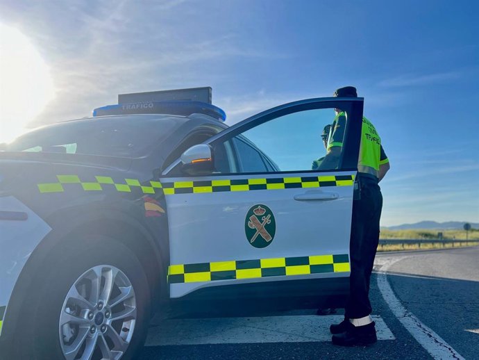 Imagen de un agente de tráfico de la Guardia Civil