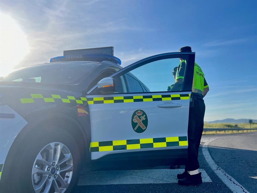 Imagen de un agente de tráfico de la Guardia Civil