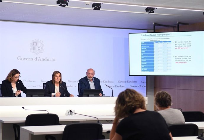 Rueda de prensa de balance del ministerio de Asuntos Sociales