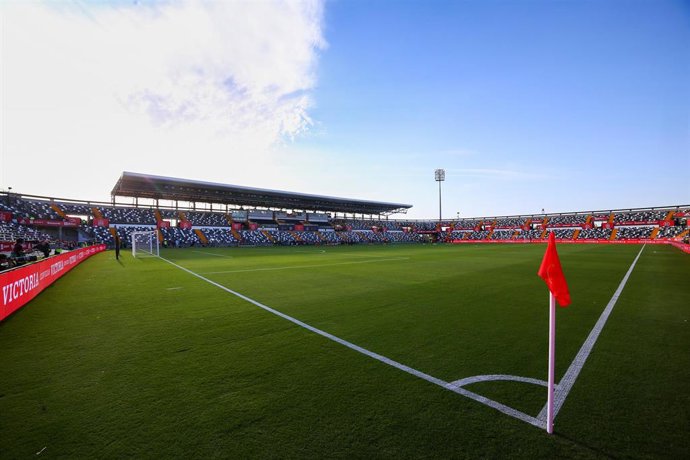 Archivo - General view before the 2022 FIFA World Cup Qualifier match between Spain and Georgia at Nuevo Viveros Stadium on September 5, 2021 in Badajoz, Spain.