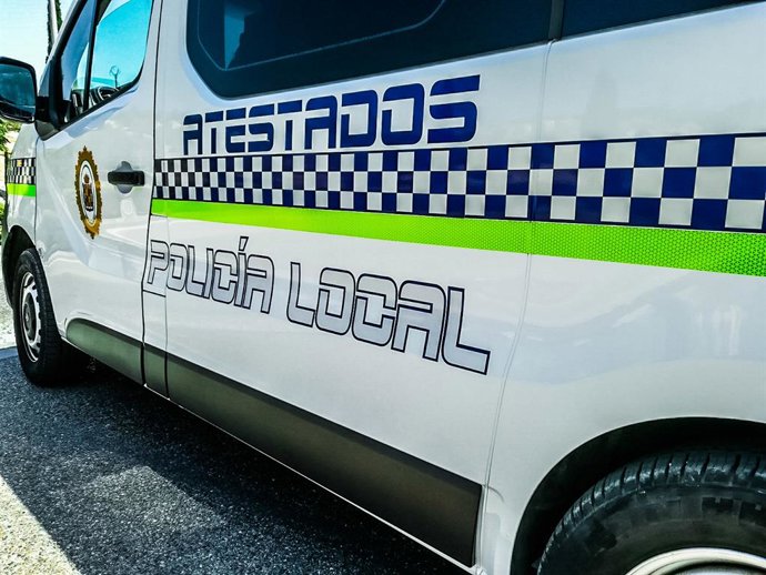 Vehículo de atestados de la Policía Local de Jaén
