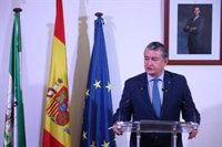 Sanz advierte que si no se resuelven algunas "cuestiones" sobre Gibraltar será "una zona de prosperidad desigual"