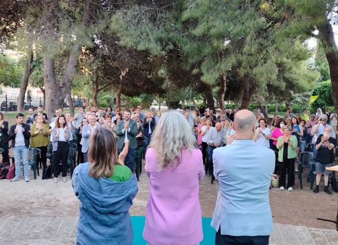 Acto central de Ara MÉS en Palma para las elecciones europeas del 9J.