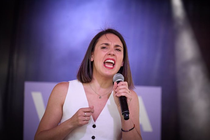 Arxivo - La candidata de Podem a les eleccions europees, Irene Montero