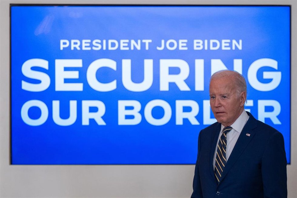 El presidente de EEUU, Joe Biden, anuncia una orden ejecutiva para limitar el número de migrantes que solicitan asilo cuando cruzan la frontera sur de forma ilegal