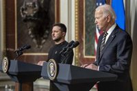 Biden se reunirá con Zelenski durante la conmemoración del 80 aniversario del desembarco de Normandía (Francia)