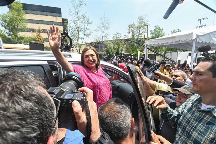 La excandidata presidencial de México Xóchitl Gálvez 