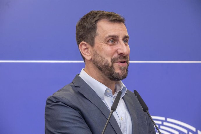 Archivo - L'eurodiputat i candidat de Junts als comicis europeus, Toni Comín