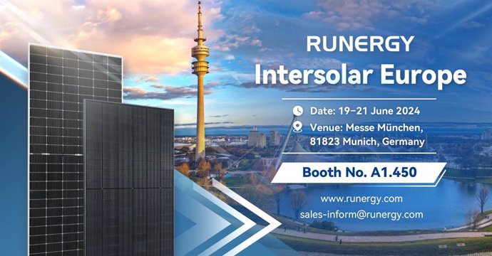 Intersolar Europe 2024 Runergy Invitation