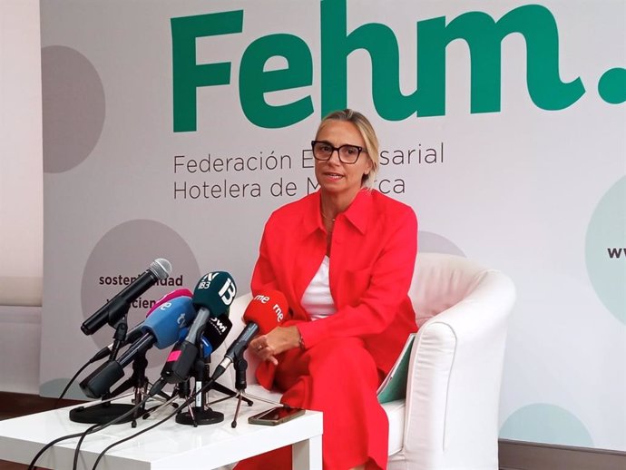 La presidenta de la Federación Empresarial Hotelera de Mallorca (FEHM), María Frontera.