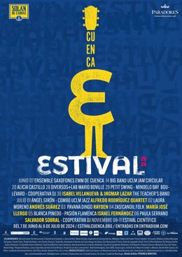 Cartel del Estival Cuenca 2024.