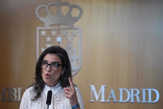 Archivo - La portavoz de Más Madrid en la Asamblea, Manuela Bergerot.