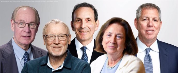 Cinco líderes mundiales en el campo de la endocrinología, Premio Princesa de Investigación Científica y Técnica.