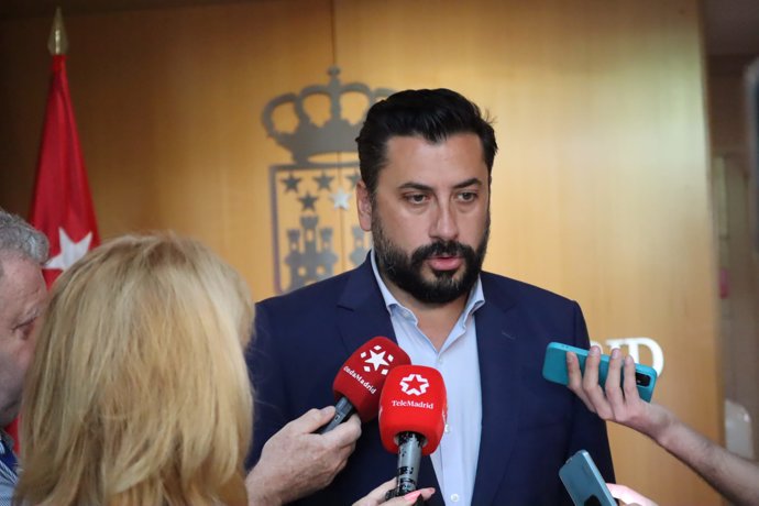 El portavoz del Partido Popular en la Asamblea de Madrid, Carlos Díaz-Pache