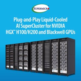 Plug-and-Play Liquid-Cooled AI SuperCluster