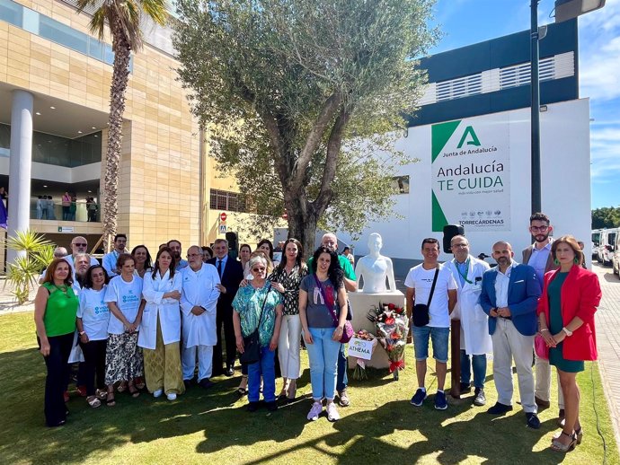 Tradicional homenaje del Hospital Universitario de Torrecárdenas a los donantes de órganos y tejidos con motivo del Día Nacional.