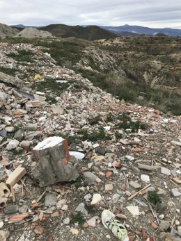 Archivo - Vertedero de inertes de Albox (Almería).