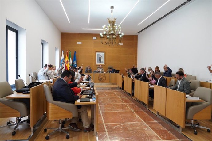 Pleno de la Diputación de Huelva.