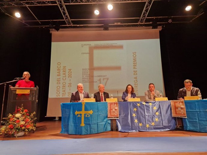 Acto de entrega de los premios European 17