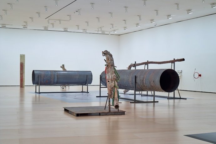 Pieza de la exposición 'June Crespo. Vascular'