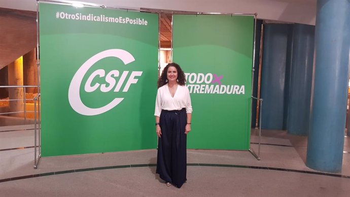 Mercedes Barrado es reelegida presidenta de Educación de CSIF Extremadura