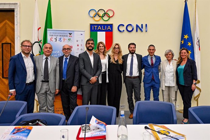 28Th Fair Play Menarini Award Press Conference CONI, Rome